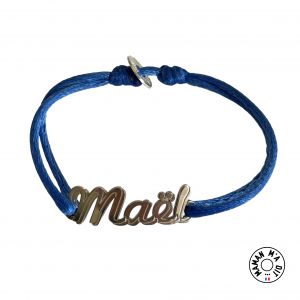 Bracelet prénom court jusqu'à 5 lettres