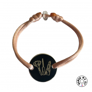 Bracelet maquillage esthétique jeton 20 mm