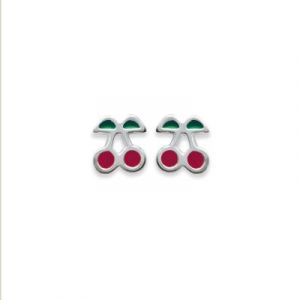 Boucles d'oreilles cerises