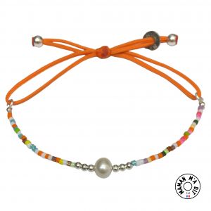 Bracelet perle de culture et perles miyuki