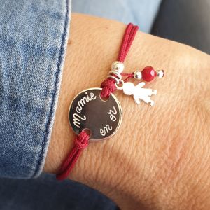 Bracelet mamie en or 15 mm finition comprise