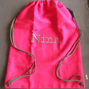 Sac brodé sur mesure