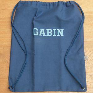 Sac brodé sur mesure