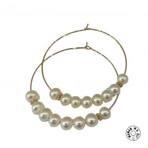 Créoles grosses perles de culture