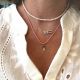 Collier fille ou garçon strass