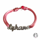 Bracelet prénom moyen jusqu'à 7 lettres
