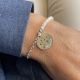 Bracelet constellation chaine argent et perles de culture