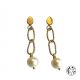Boucles d'oreilles perles de culture