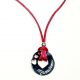 Collier cible cœurs évidés