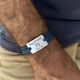 Bracelet rectangle 19x30 mm dessin famille