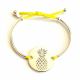 Bracelet demi jonc ananas 24 mm