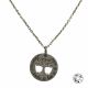 Collier arbre de vie 20 mm sur chaine
