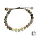 Bracelet marraine perles naturelles (mot au choix)